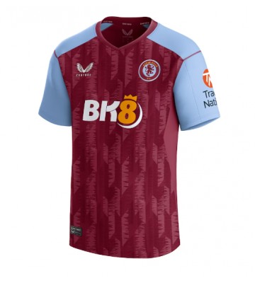 Maillot de foot Aston Villa Domicile 2023-24 Manches Courte